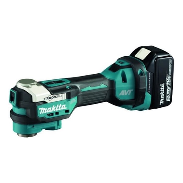 Multifunktionsverktyg - MAKITA - 18V DTM52T1JX2 - Starlock-kompatibelt - 360° lutning - LED-lampa