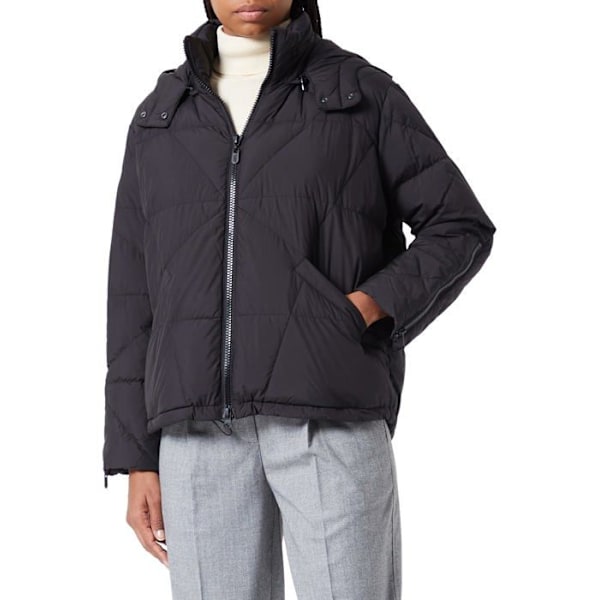Jacka - peacoat - kappa - kavaj Comma ci - 2117078004 - Comma Damjacka Svart 42