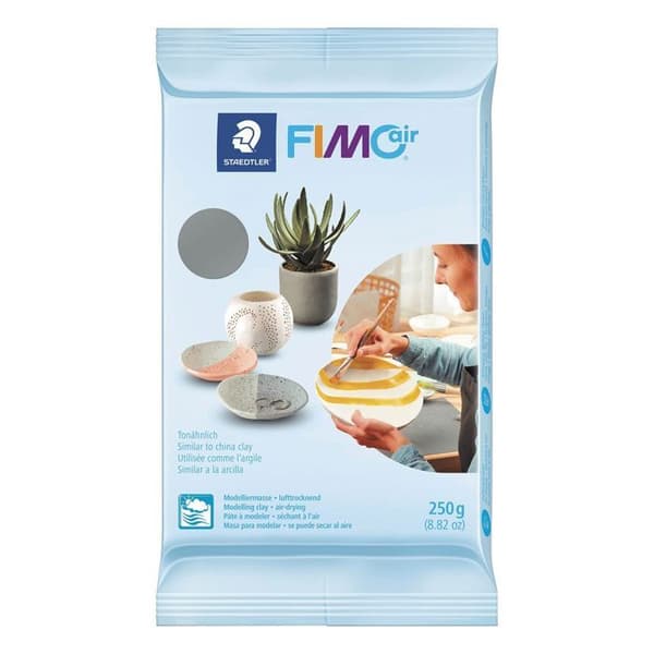 Polymerlera Fimo Air 250 g Grå Grå