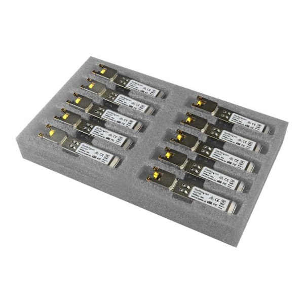 Gigabit RJ45 koppar SFP-sändarmodul - STARTECH - Cisco GLC-T-kompatibel - Paket med 10