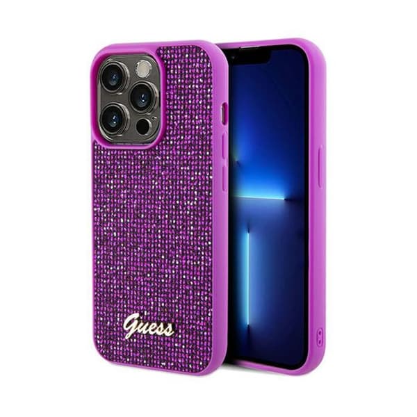 Gissa Disco Metal Skal - Coque iPhone 14 Pro (fuchsia)