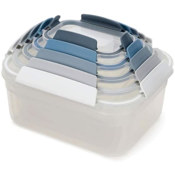 Joseph Joseph Nest Lock färskmatsbrickor PP transparent 5 st
