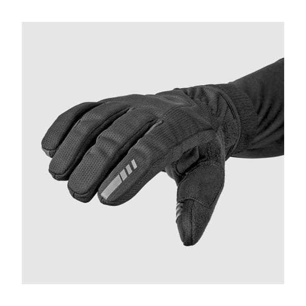 Långa vinterhandskar vindskydd GripGrab Windster 2 svart XS