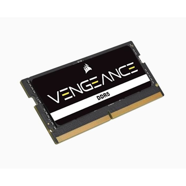 RAM-minne - CORSAIR - Vengeance DDR5 - 32GB 1x32GB SODIMM - 4800 MHz - 1,1V - Svart (CMSX32GX5M1A4800C40)