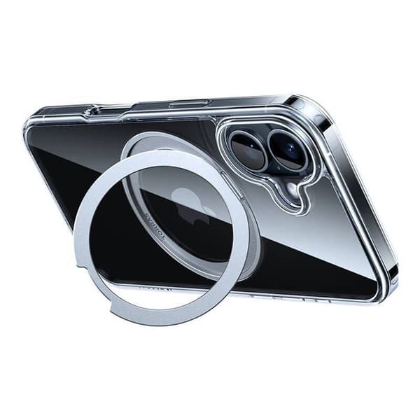 Fodral för surfplatta - TORRAS - Ostand Pro - Transparent - Plast - iPhone 16 Plus Transparent