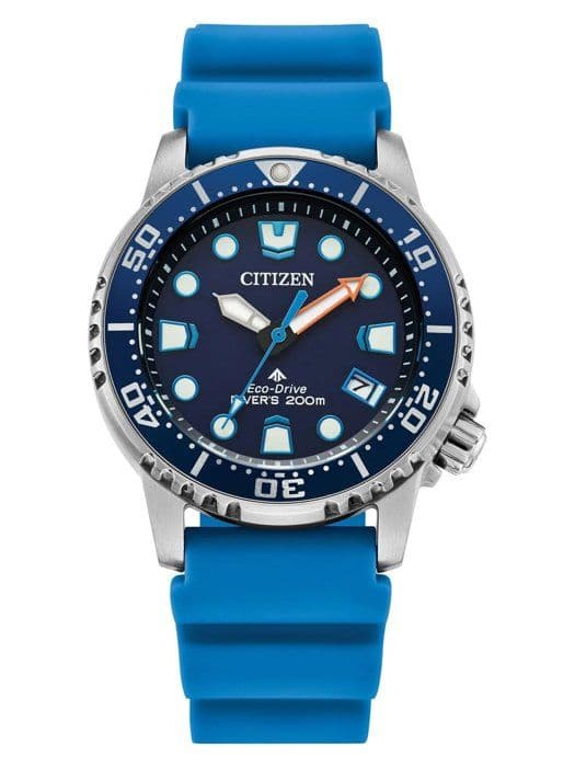 Citizen Watch - Dam - EO2028-06L - Blå silikon - 36mm - 20 bar Blå