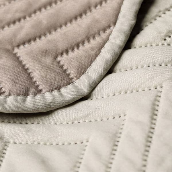 Sängöverkast - Softa - 260x280 cm - Beige - Mikrofiber - Klassisk beige