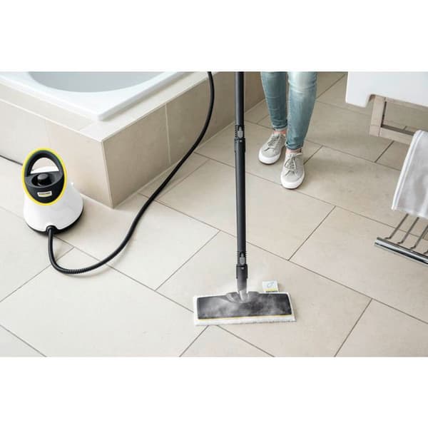 Kärcher SC 2 Deluxe Easyfix ångtvätt - Tryck 3.2 bar - Ångflöde 30 g/min - Easyfix golvkit Vit