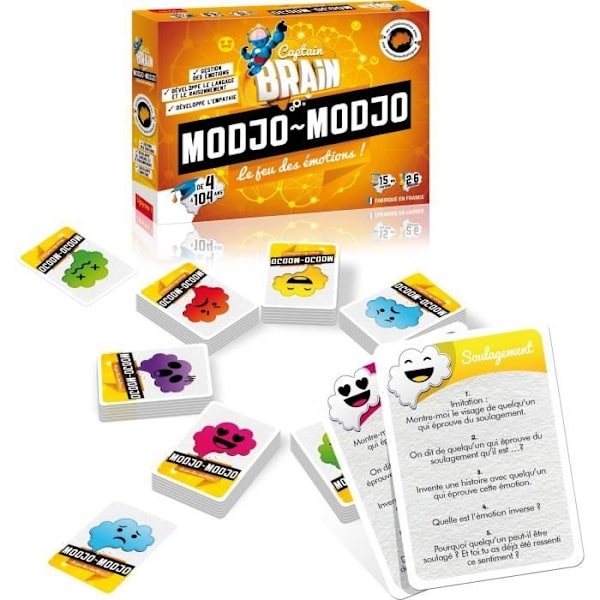 MAESTRO - Captain Brain - 430521 - Modjo Modjo - Känslornas spel - 4 till 104 år gammal Flerfärgad