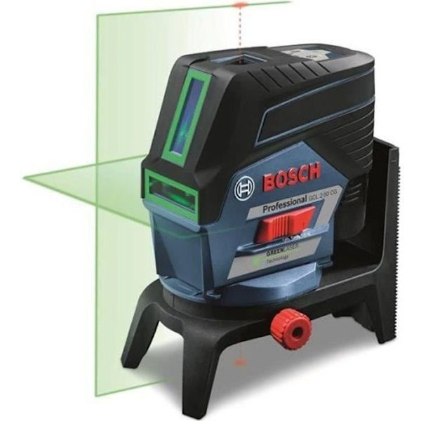 Laser - BOSCH PROFESSIONAL - GCL 2-50CG - 12V - Bluetooth - Vert Grön