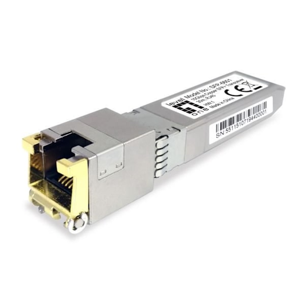 LEVELONE SFP-6601 KOPPARNÄTVERKSÖVERFÖRINGSMODUL 10000 MBI