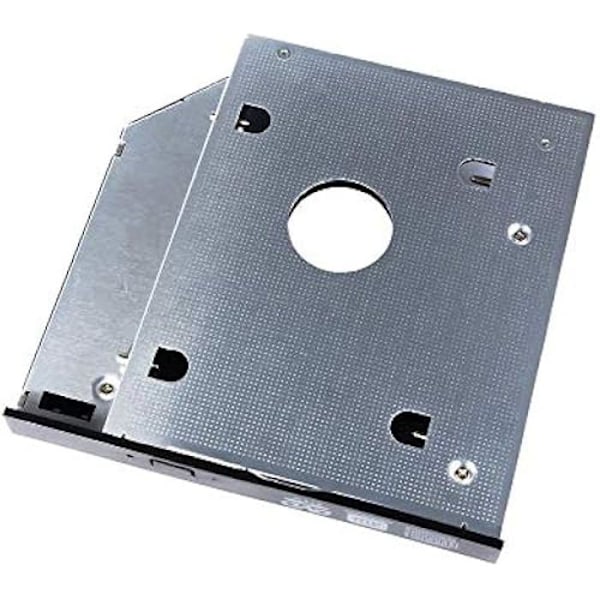 Caddy Adapter - AKYGA - HDD SSD 2,5" - Kompatibel 2 To - Monterad i fack 13 mm - Färg Svart