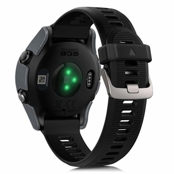Kwmobile - 48987.01 - 2x skärmskydd kompatibel med Garmin Forerunner 935/945 - Fodral utan Fitness Tracker Svart grå