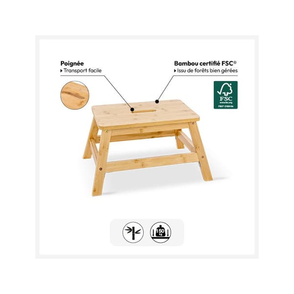Steg 1 bambusteg - 5five beige