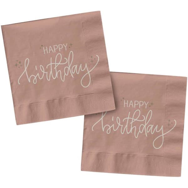 Engångsservett - Folat non-woven pappersservett - 68703