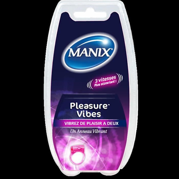 Manix Pleasure Vibes Vibrerande Ring Intensiv stimulering