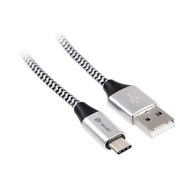 Andra USB-enheter Tracer - TRAKBK46265 - 1 m USB-kabel USB 2.0 USB C USB A Svart, Silver