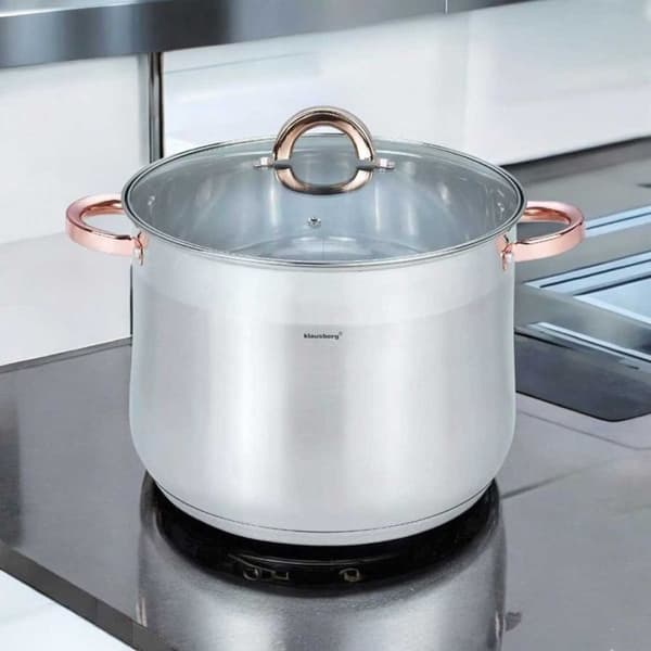 KLAUSBERG KASEROL GASTRO MED LOCK 22cm 7L KB-7792