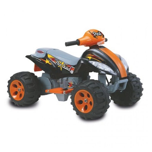 Quad Pico 6V för barn 3 till 5 år - JAMARA - 6V 7 Ah batteri - Orange - 4 hjul Flerfärgad