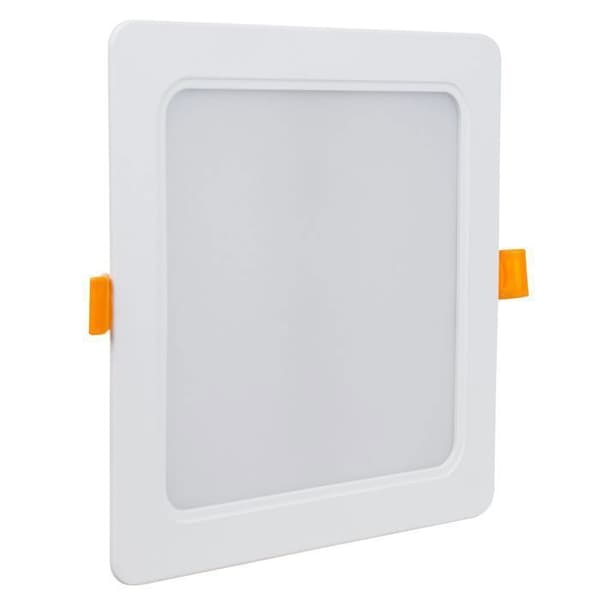 Plafondlampa LED - Maclean - MCE374 S - 18W - Neutralvit 4000K - Infälld Vit
