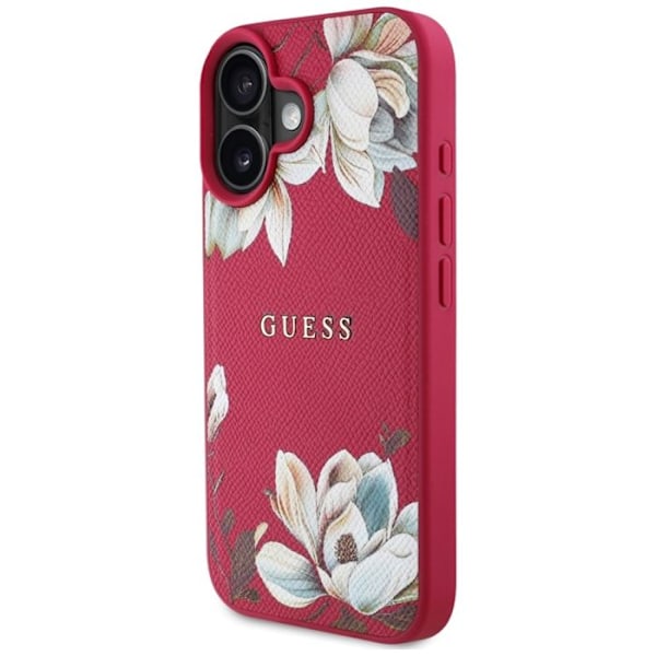 Fodral för iPhone 16 - Guess - fuchsia fuchsia