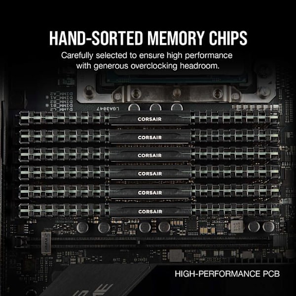 DDR4 PC-minne - Vengeance - 32 GB (2 x 16 GB) - 2400MHz - CAS 16 - CORSAIR