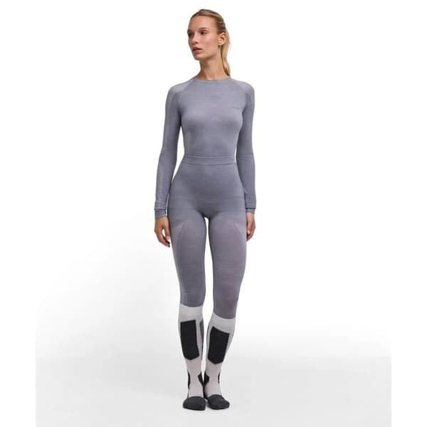 Legging dam Falke Wool-Tech Light - grå-heather (3757) gråljung (3757) M