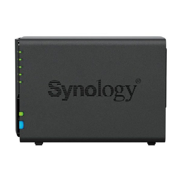 Synology - DS224+/6G/2Y/16T-HAT3300/MONTERA - DS224+ 6GB NAS 16TB (2X 8TB) HAT3300, Sätt ihop och testar med OS DSM installerat