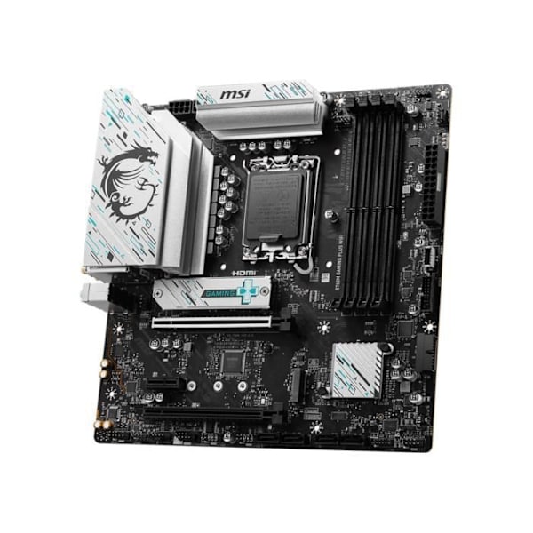 Moderkort - MSI - B760M Gaming Plus Wifi - Socket LGA 1700 - Wi-Fi 6 - DDR5 SDRAM