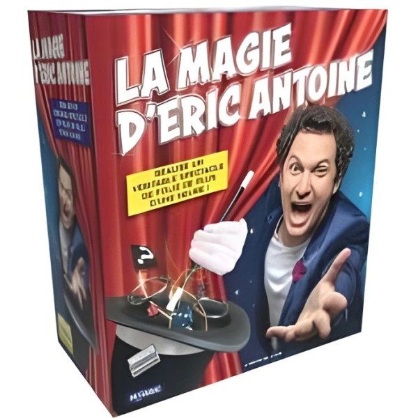 Megagic D'ERIC magisk låda - Eric Antoine - Röd - För barn