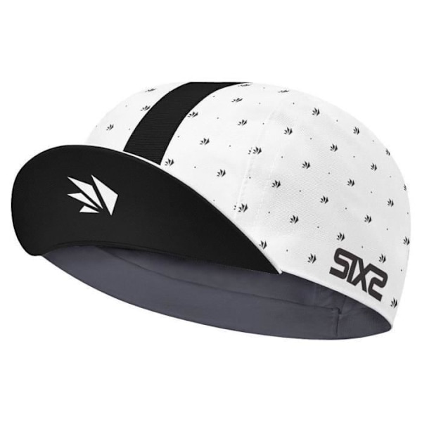 Summer Sixs Cykelkeps - vit/svart