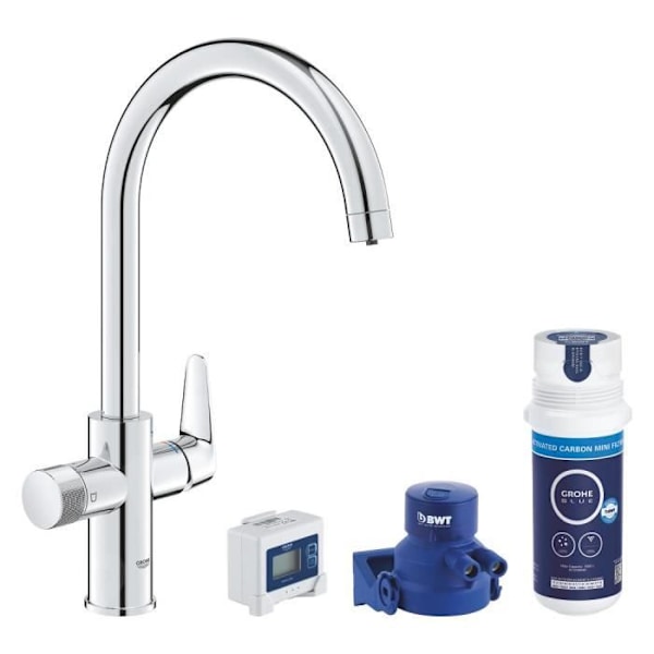 GROHE BLUE PURE - STARTCURVE SÄNKBLANDARSET MED FILTRERING,