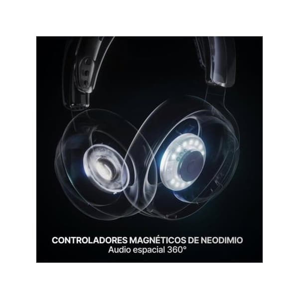Trådlös gaming headset - STEELSERIES - Arctis Nova 7X Gen 2 - Bluetooth - Surroundljud 7.1 - Batteritid 50h Vit