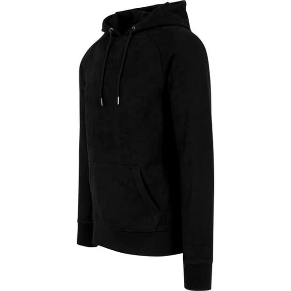 Huvtröja Urban Classic imitation mocka svart S
