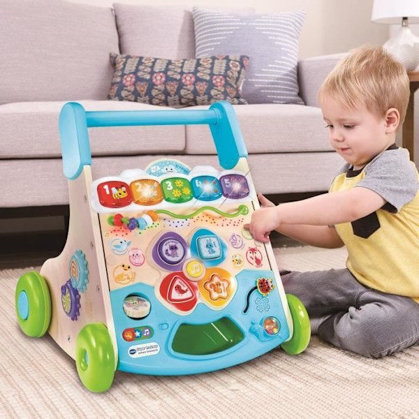 VTECH SUPER TROTTER NATURE INTERACTIVE (LEKSAK MED FSC® CERTIFIERAD TRÄDEL) mjuk och naturlig