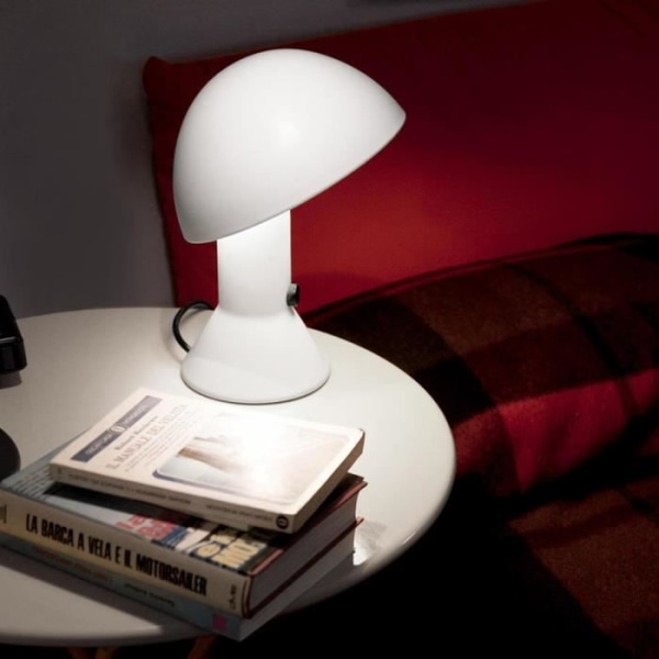 ELMETTO-Bordslampa H28cm Svart Martinelli Luce | designad av Elio Martinelli