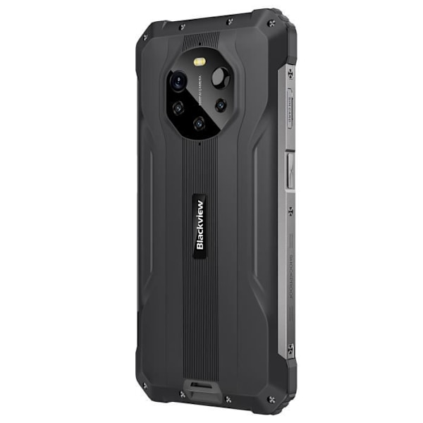 Blackview® BL8800 Pro Rugged Smartphone 5G-telefon med 8GB+128GB värmekamera IP68-IP69K Vattentät 8380mAh-33W 50MP - Svart Svart