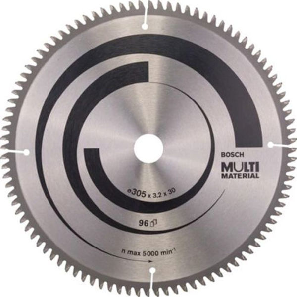 Cirkelsågbladsdiameter 305 x 30 x 3,2 mm multimaterial - 96 tänder - BOSCH - 2608640453 Cementgrå