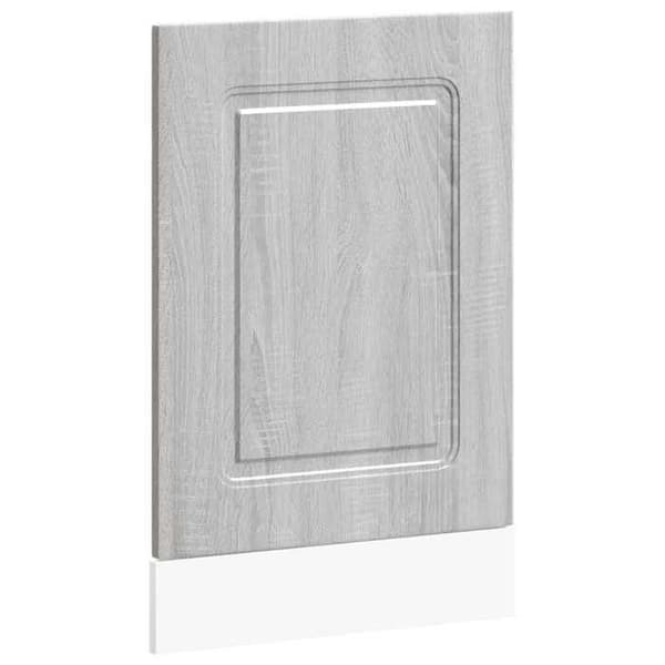 vidaXL Diskbänkspanel Kalmar sonoma grå 45x1,5x57 cm 853653