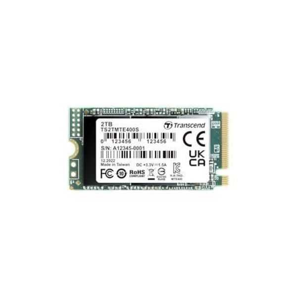 SSD - TRANSCEND - MTE400S - PCIe 3.0 x4 - M.2 2242 - 2 TB