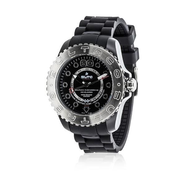 Bultaco Herrklocka BLPB45A-CB2 (45 mm) - Kvarts - Alfanumerisk - Vuxen - Svart - Herr - Bultaco