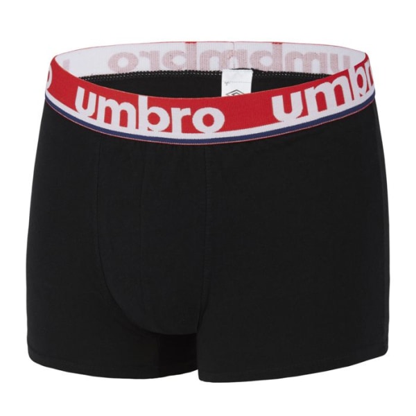 Umbro herrboxers 100% bomull - Paket om 5 - svart, röd, blå Svart XL