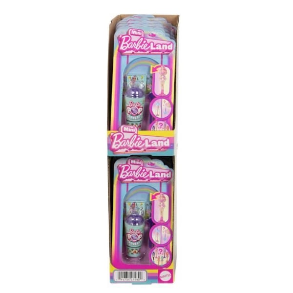 BARBIE Dock Mini-BarbieLand Pop Reveal-Docka 3,8 cm - Barbie - JCR22 Flerfärgad