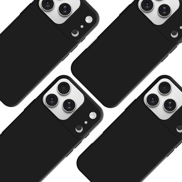 3mk Matt Case Pro för iPhone 17 - Svart Svart