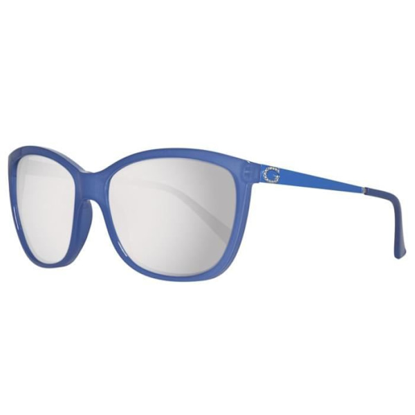 Solglasögon - GUESS - Acetate Soft Cat-Eye Square - Svart - 58 mm - Trendig Svart