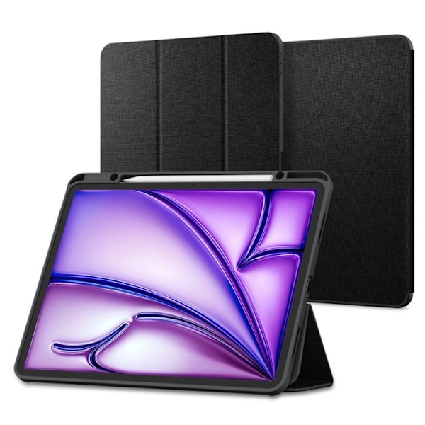 Spigen Urban Fit - Fodral för iPad Air 13" M3 (2025) / M2 (2024) (Svart)