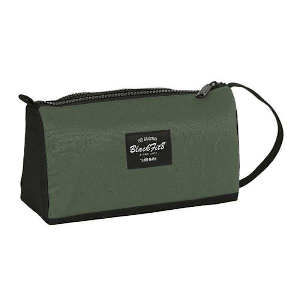 Safta pennvässare - 442246907 - Skolpennfodral med tillbehör BlackFit8 Gradient Svart Militärgrön (32 delar)