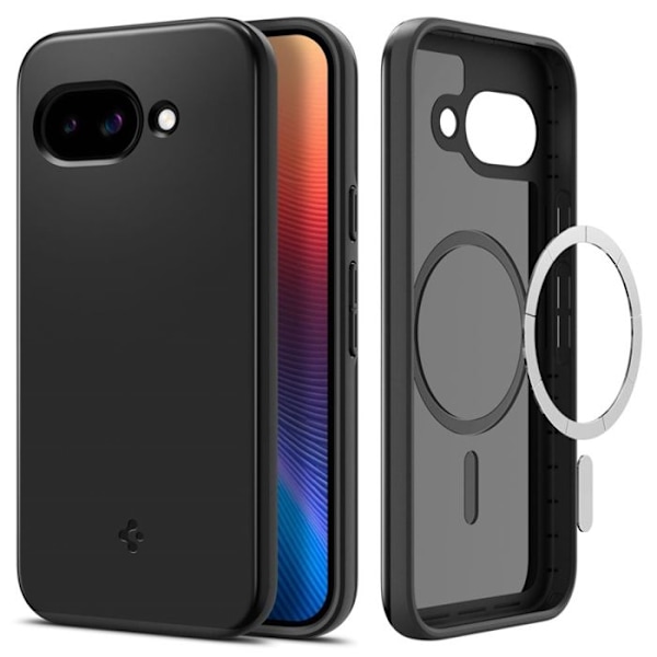 Coque för Google Pixel 9a - Spigen Thin Fit MagSafe - Svart svart