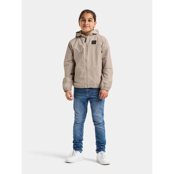 Didriksons Jasper barnjacka - strandbeige strandbeige 11-12 år gammal