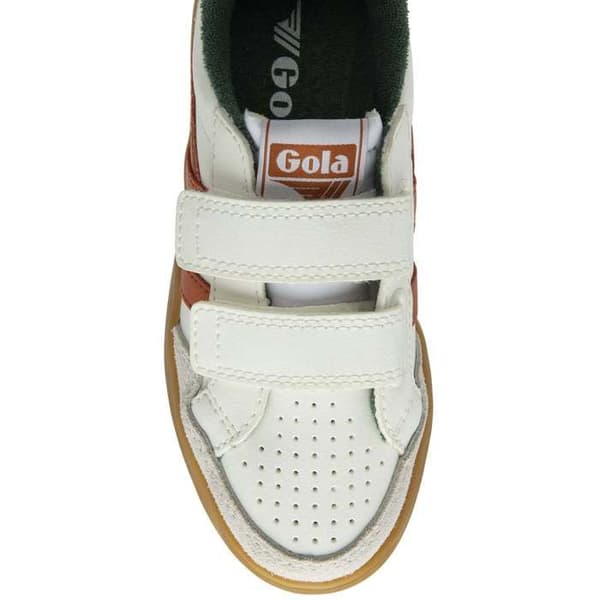 Barnskor Gola Eagle vit/stämningsfull orange/evig/grön/ 37